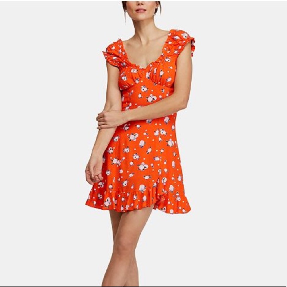 Free People Orange Sundress🍑🍊